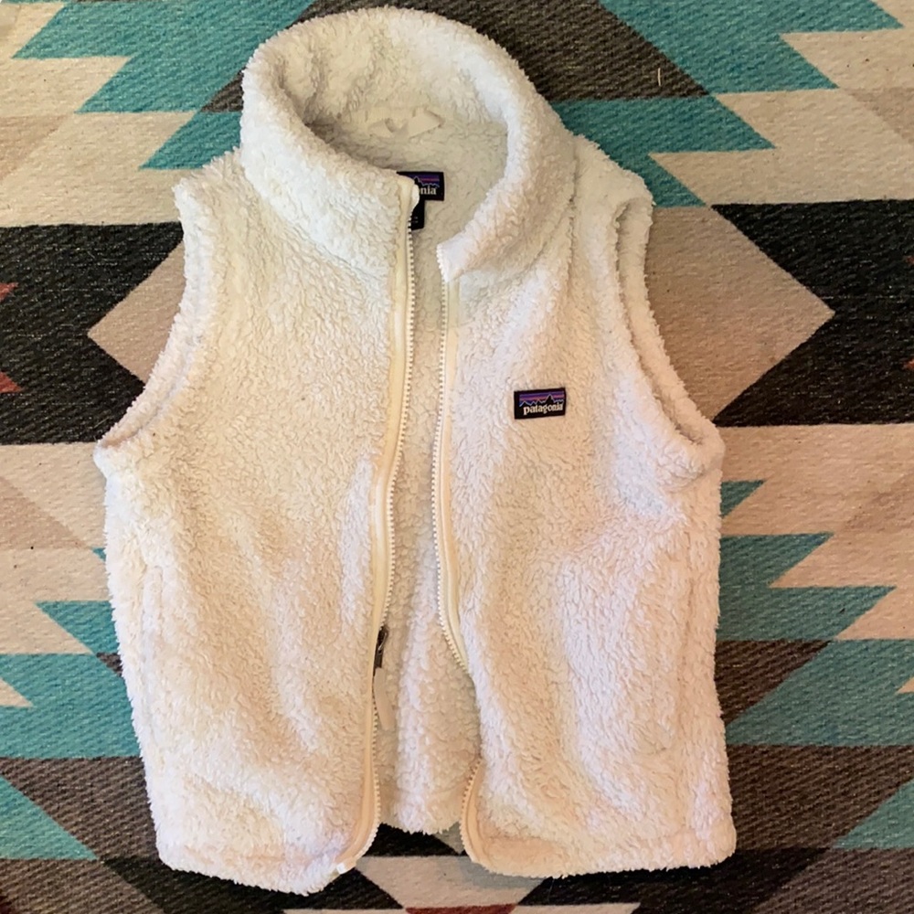 Patagonia fleece girls size 7/8